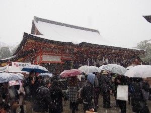 八坂神社　初詣