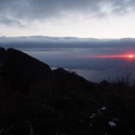 比叡山からの初日の出