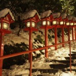 貴船神社の積雪日限定ライトアップ