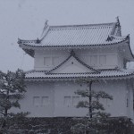 雪の二条城