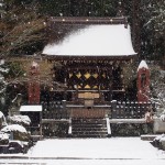 今宮神社の雪景色