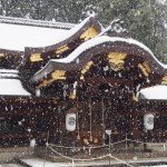 今宮神社の雪景色