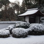 正伝寺の雪景色