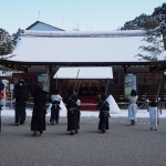 上賀茂神社の紀元祭　剣道