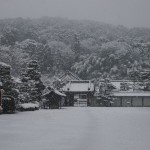 泉涌寺の雪景色