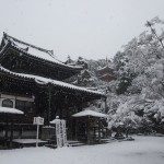 今熊野観音寺の雪景色