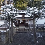 斎場所大元宮の雪景色