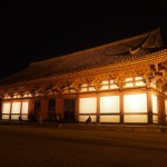 東寺のライトアップ