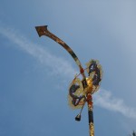 藤森祭　滝尾神社の剣鉾
