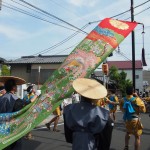 嵯峨祭　還幸祭　剣鉾の飾り