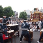 祇園祭　還幸祭　丹波八坂太鼓　7月