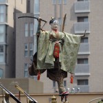 祇園祭　後祭の山鉾巡行　橋弁慶山