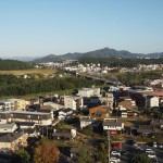 福知山城からの眺め