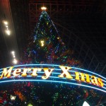 京都駅　クリスマスイルミネーション