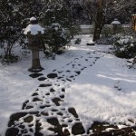 高山寺の雪景色