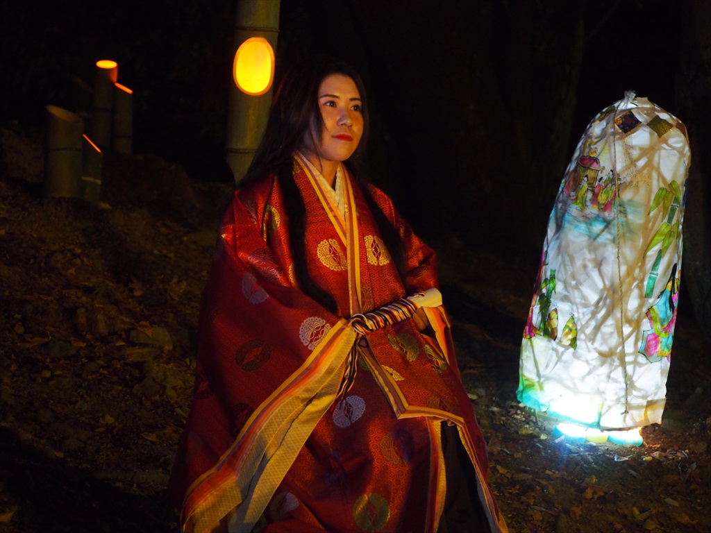 竹の径 かぐやの夕べ 16年 京都旅屋 気象予報士の観光ガイド 京都散策
