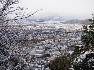 雪の京都　12月31日